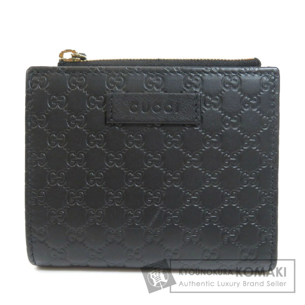 Gucci GG Guccissima Bi fold Wallet Calfskin